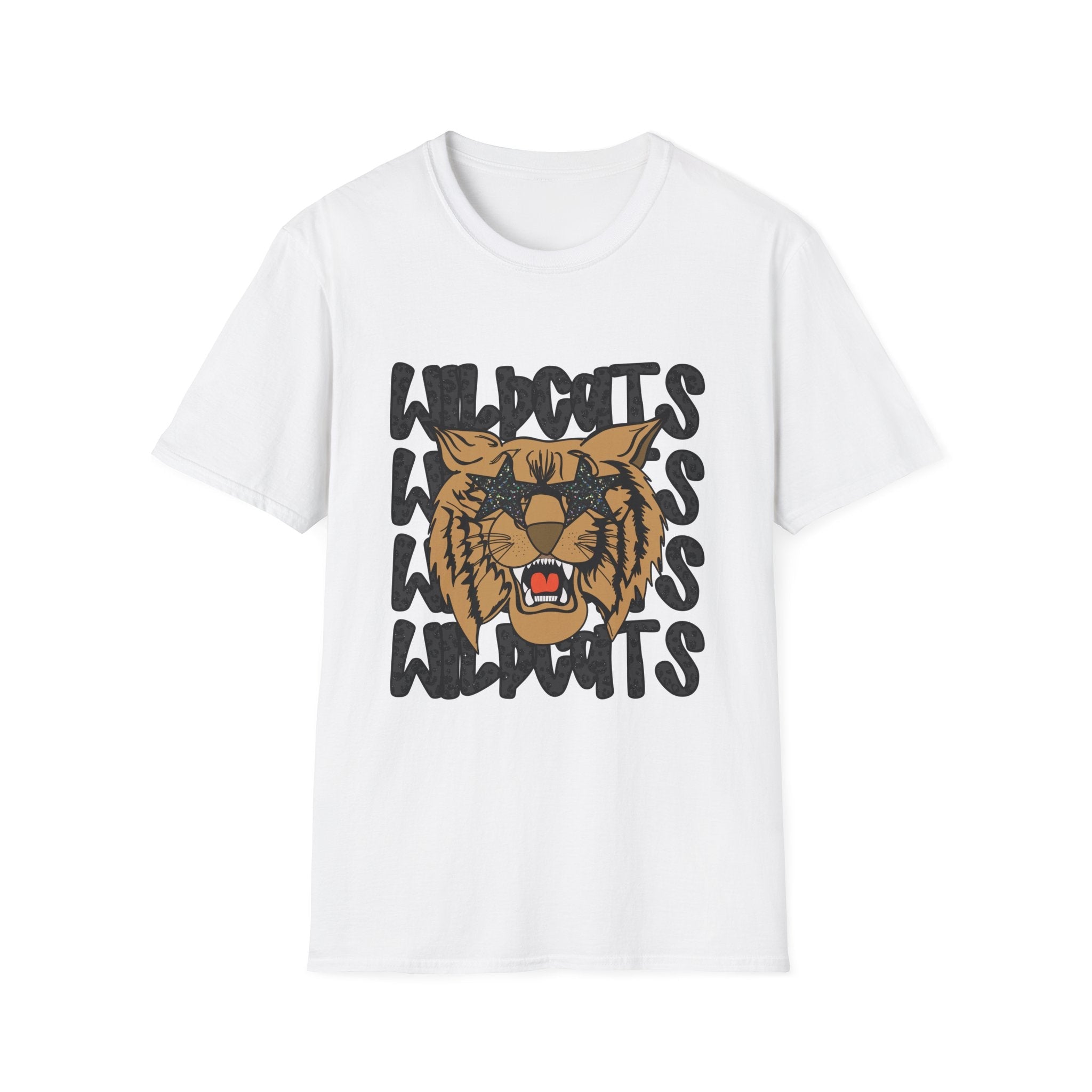 Wildcats Graphic T-Shirt — Vintage Tiger Mascot School Spirit Tee - Rooted & Reckless Co.
