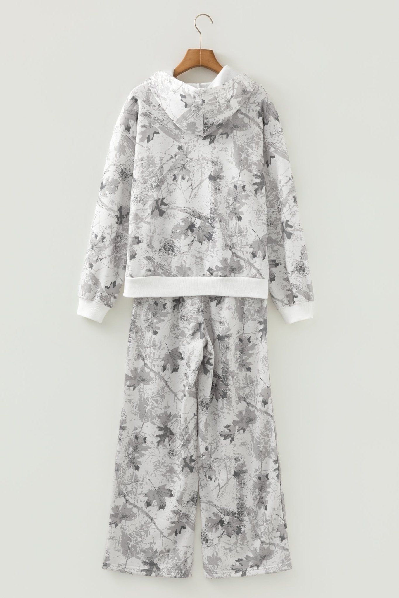Woodland Camo Hoodie and Sweatpants Set - Rooted & Reckless Co.