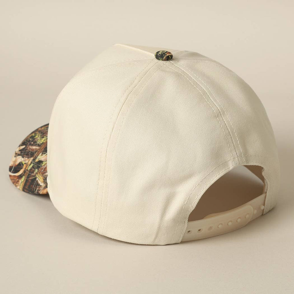 "You Look Like You Love Me" Embroidered Camo Trucker Hat — Cheeky Statement with Adjustable Snapback - Rooted & Reckless Co.
