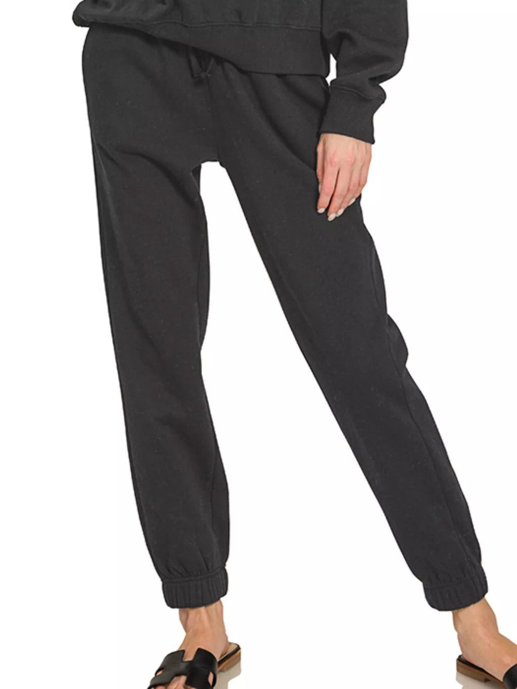 Zenana Fleece Long Sleeve Pullover & Jogger Set - Rooted & Reckless Co.