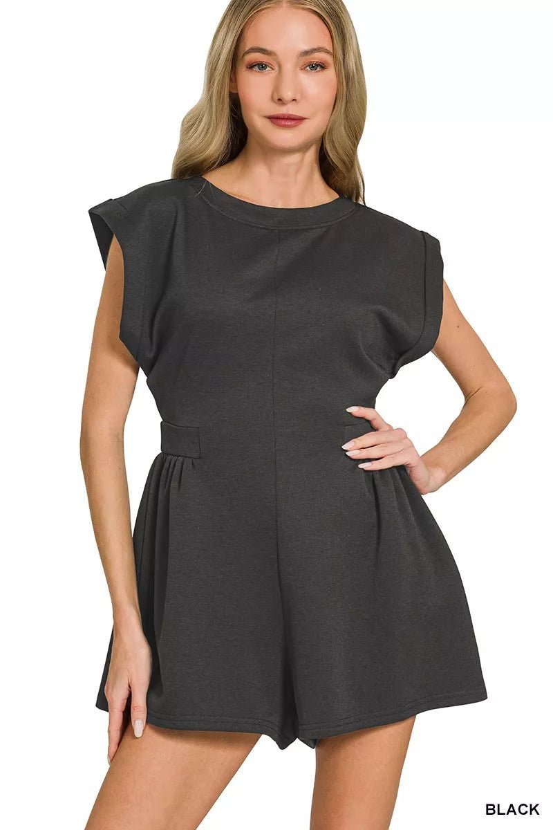 Zenana Scuba Open Back Rompers - Rooted & Reckless Co.