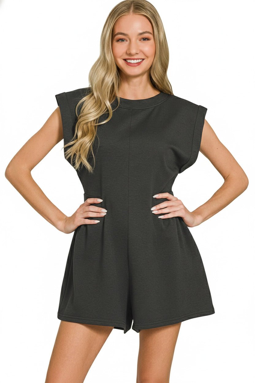 Zenana Scuba Open Back Rompers - Rooted & Reckless Co.