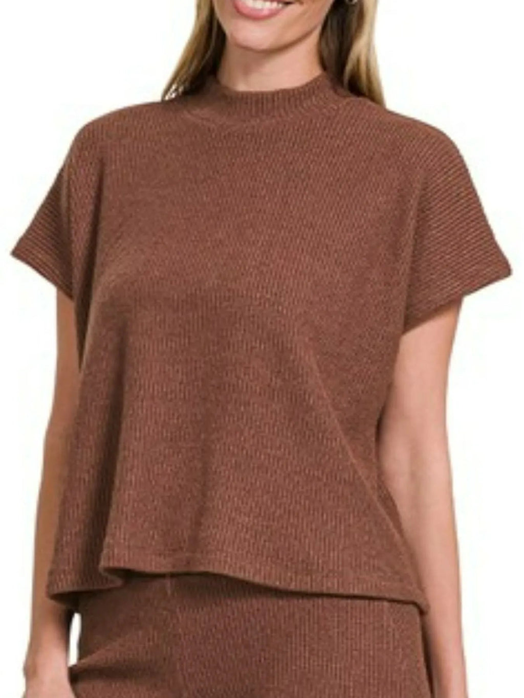 Zenana Sweater Boxy Top & Long Pants Set - Rooted & Reckless Co.