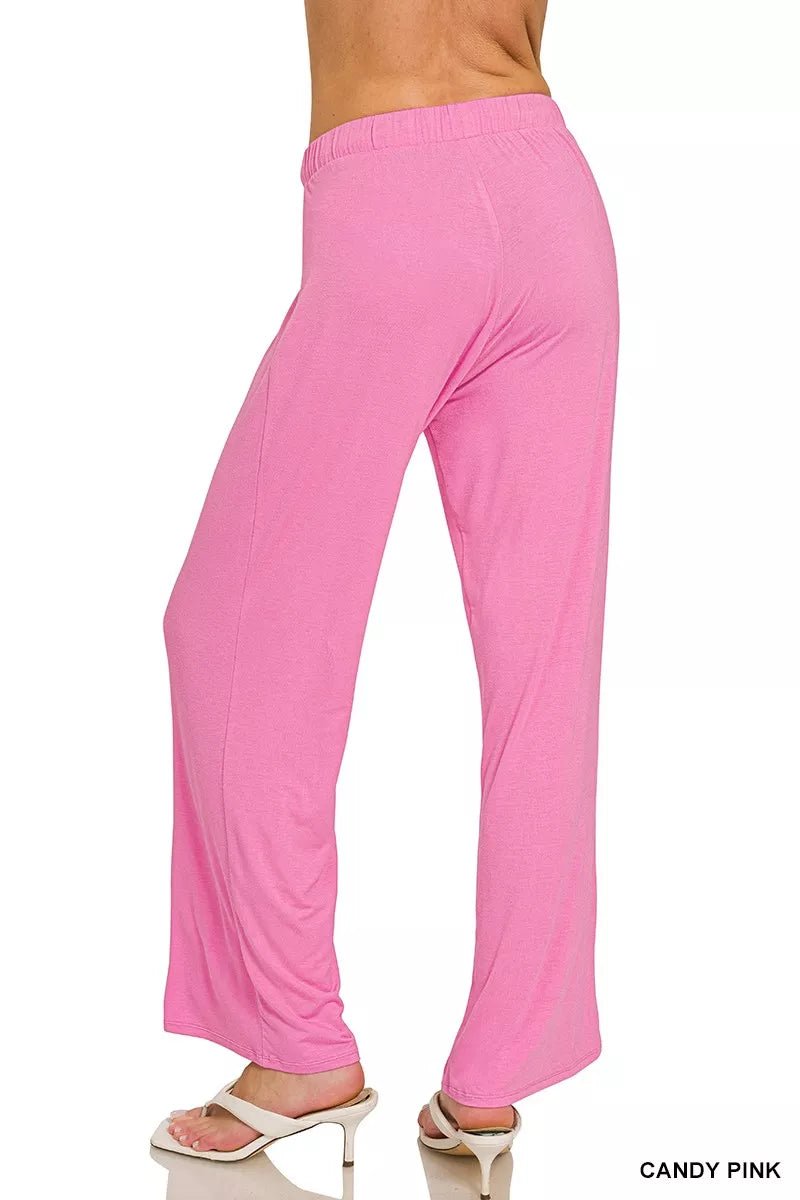 Zenana V-neck Oversized Top & Pants Set - Rooted & Reckless Co.